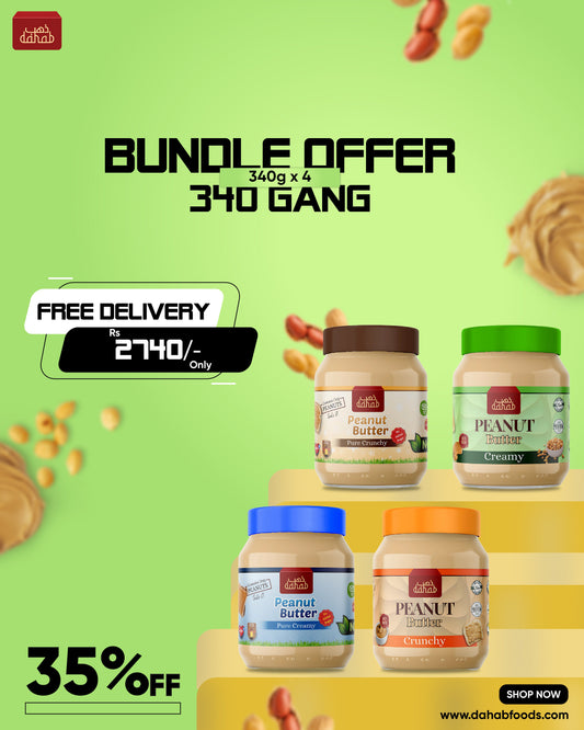 Exclusive Peanut Butter Bundle Deal by Dahab Foods – Grab Yours Now!