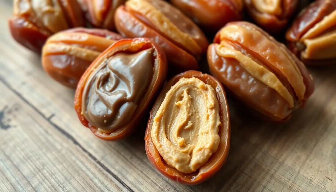 Delicious Dates with Peanut Butter - 5-Minute Recipes - Dahab Foods (Private) Limited