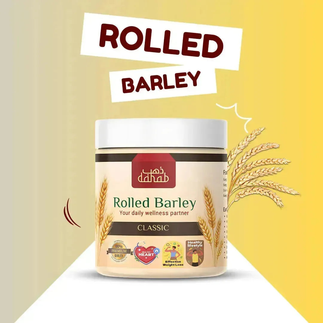 Rolled Barley Flakes - Classic - Wholesome Harvest Premium Barley 225g - Dahab Foods (Private) Limited