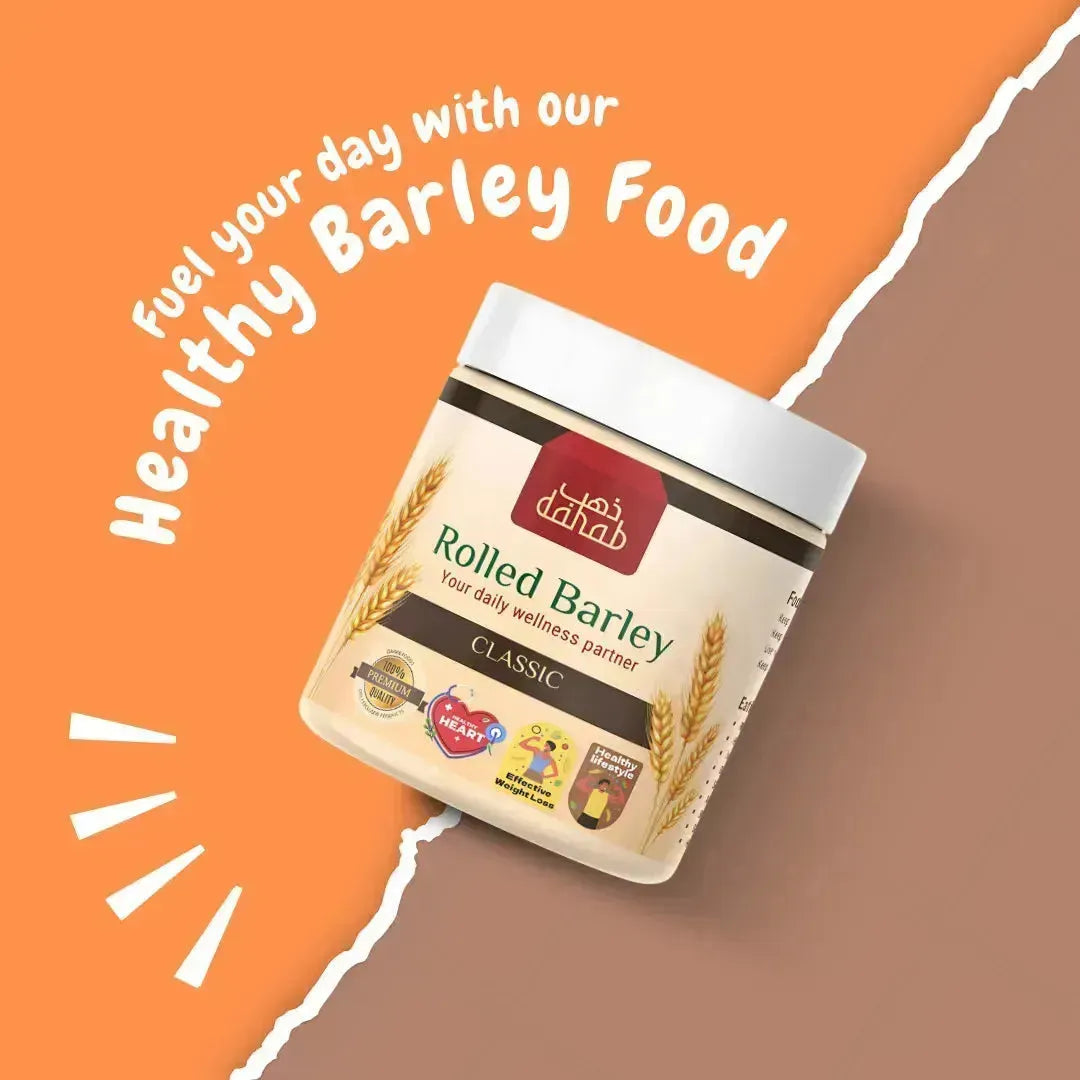 Rolled Barley Flakes - Classic - Wholesome Harvest Premium Barley 225g - Dahab Foods (Private) Limited