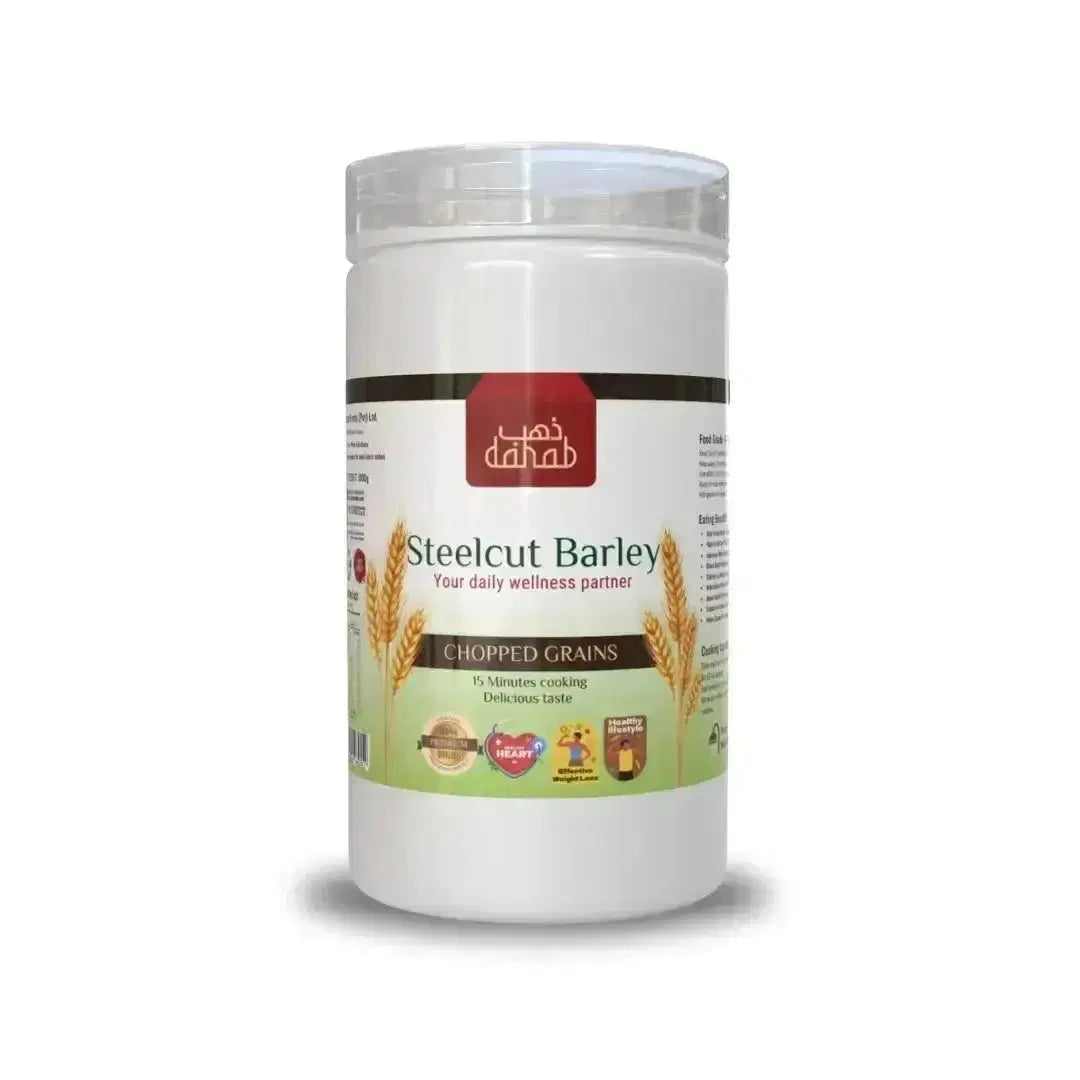 Premium Steel Cut Barley 1000g - (Chopped Grains) Porridge - Dahab Foods (Private) Limited