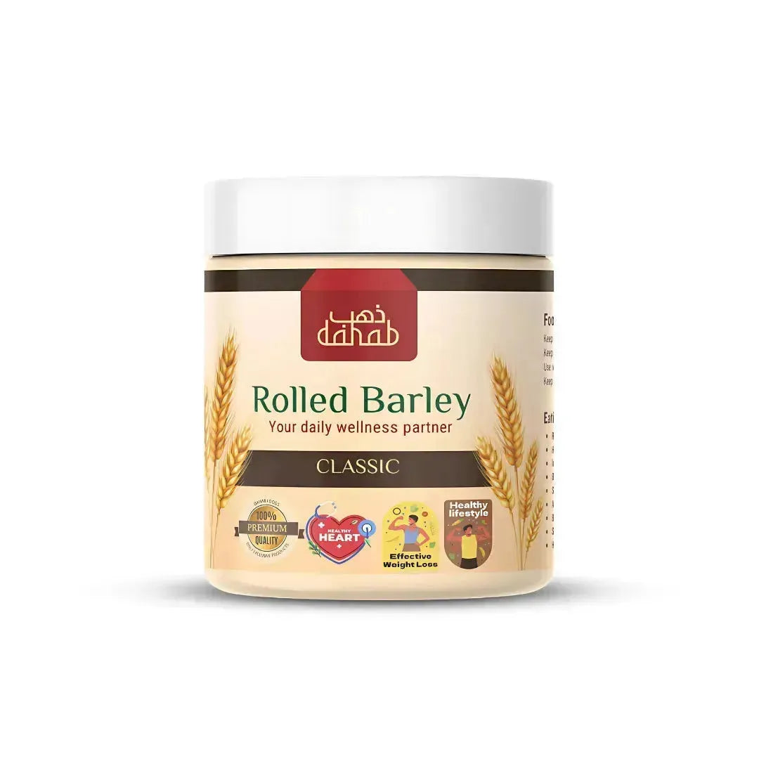 Rolled Barley Flakes - Classic - Wholesome Harvest Premium Barley 225g - Dahab Foods (Private) Limited