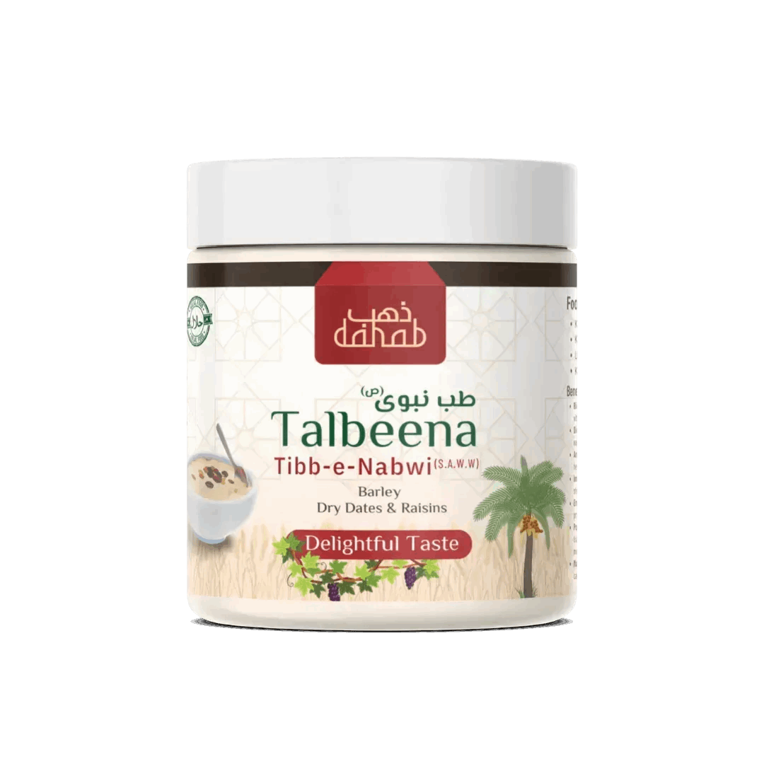 Premium Talbeena(with dry dates and raisins) – 100% Natural – 330g (Tibb-e-Nabwi ﷺ) - Dahab Foods (Private) Limited