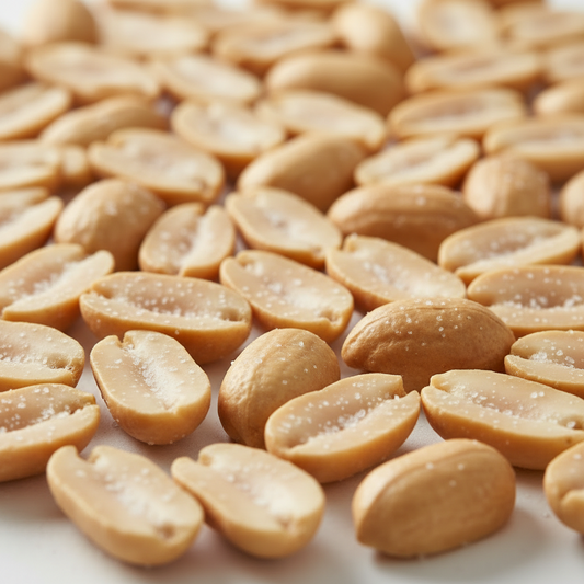 Dahab Foods Pakistan, dry roasted slightly pink salted peanuts. Best peanuts for snacking with healthy natural fats. Not fried but dry roasted.