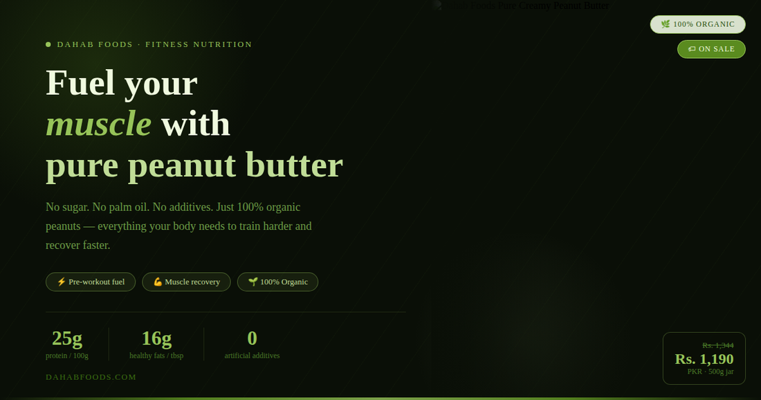 Is Peanut Butter Good for Muscle Building? Everything Fitness Lovers in Pakistan Need to Know