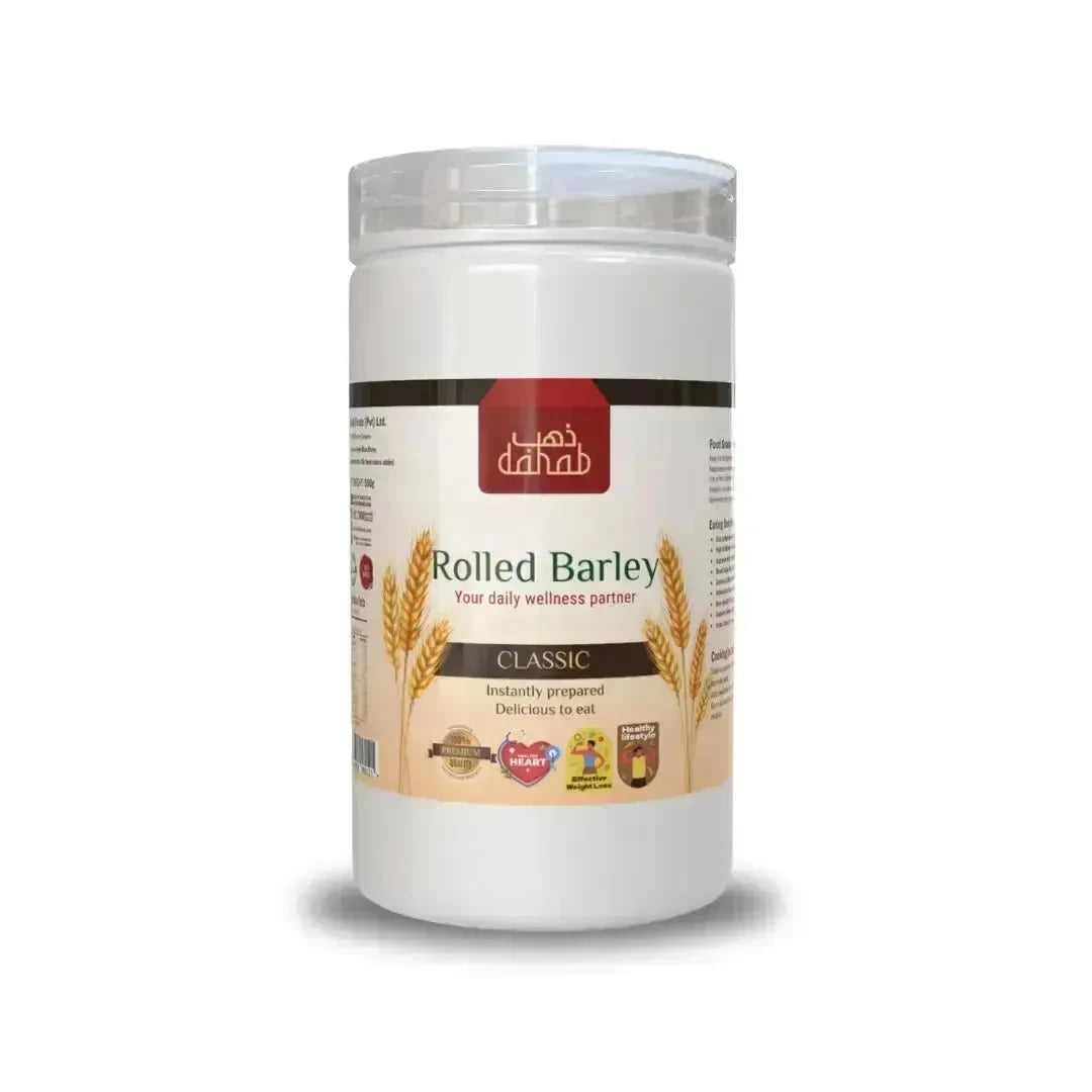 Premium Rolled Barley Flakes 500g Classic - Wholesome Harvest - Dahab Foods (Private) Limited