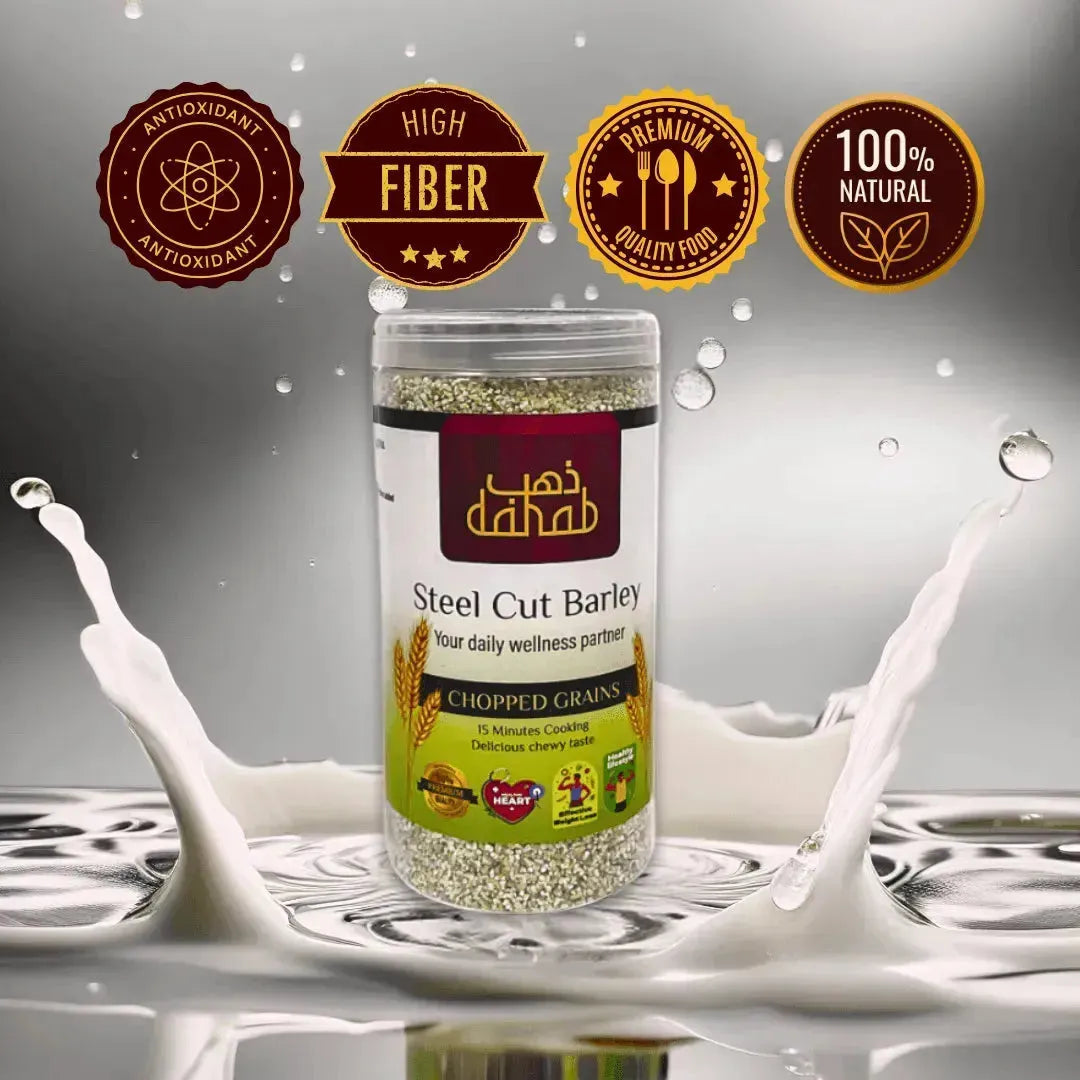 Premium Steel Cut Barley 1000g - (Chopped Grains) Porridge - Dahab Foods (Private) Limited