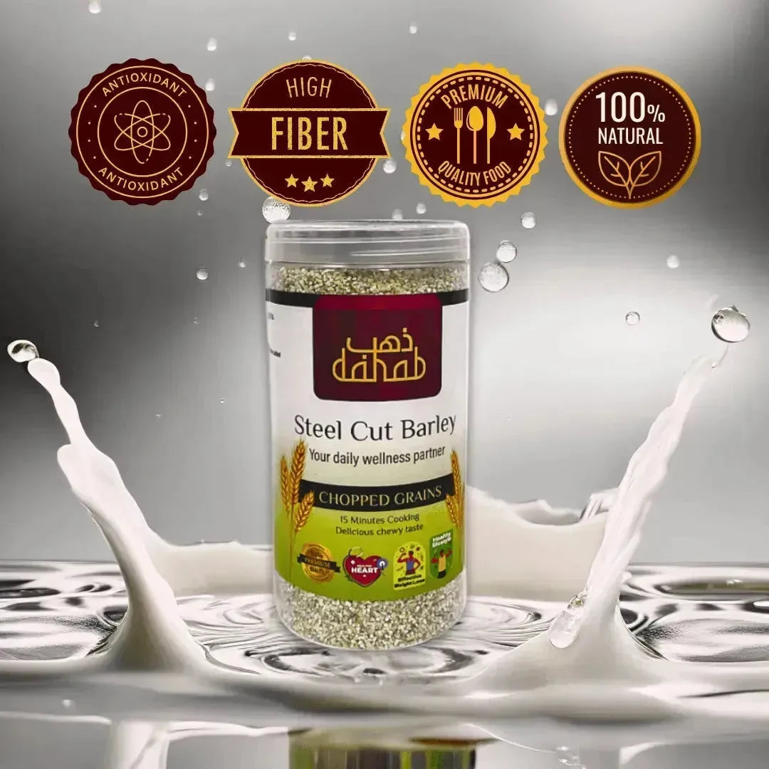 Premium Steel Cut Barley 1000g - (Chopped Grains) Porridge - Dahab Foods (Private) Limited