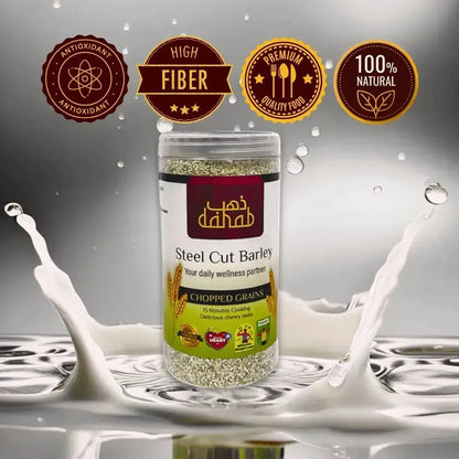 Premium Steel Cut Barley 1000g - (Chopped Grains) Porridge - Dahab Foods (Private) Limited