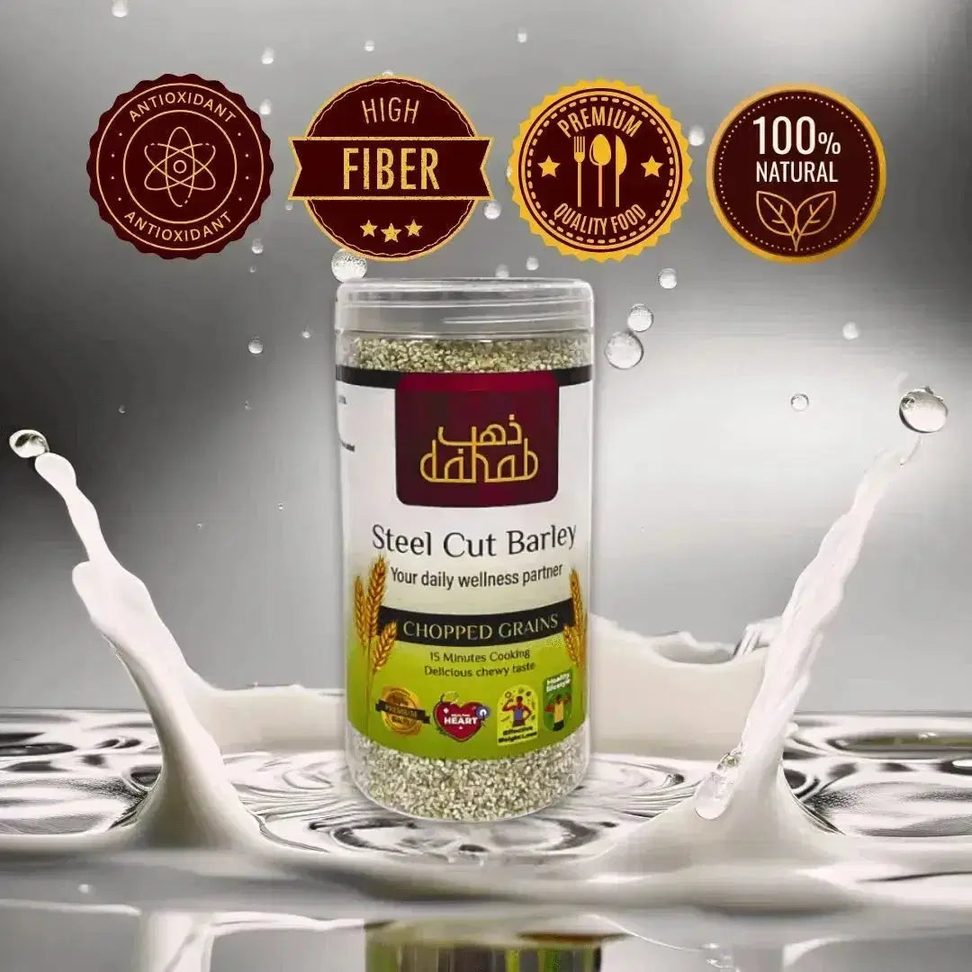 Premium Steel Cut Barley 1000g - (Chopped Grains) Porridge - Dahab Foods (Private) Limited