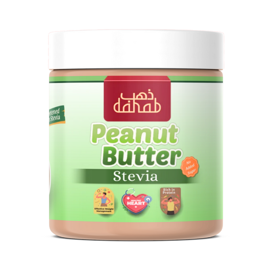 Peanut Butter with Stevia – (No added Sugar) | Dahab Foods