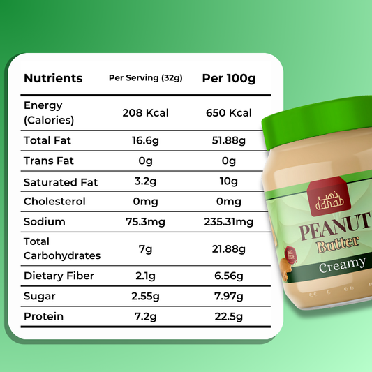 Sweet N Salty Peanut Butter Creamy – 340g (No artificial color or flavouring)