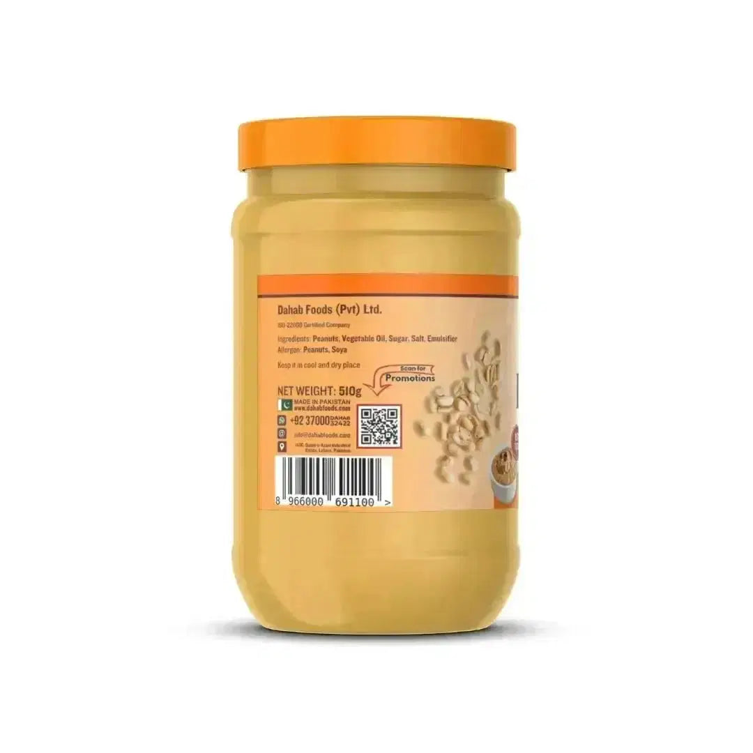 Best Peanut Butter (crunchy) 510g Added Sugar & Salt (No artificial color or flavouring) - for Energy boost. Dahab Foods (Private) Limited Pakistan