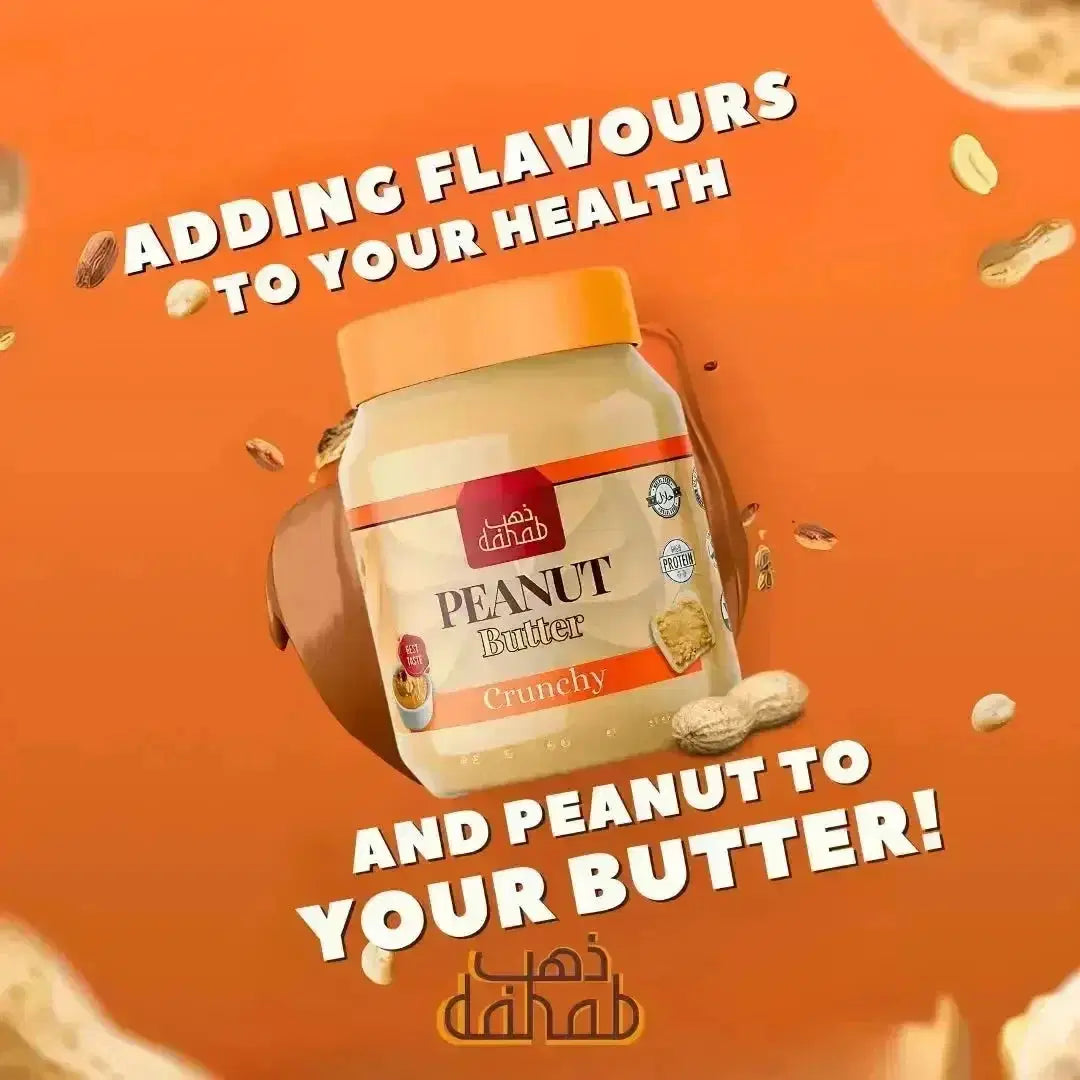 Regular Peanut Butter(crunchy) Added Sugar & Salt – 340g – (No artificial color or flavouring) - Dahab Foods (Private) Limited Lahore Pakistan