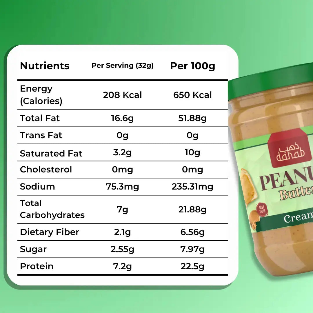 Sweet N Salty Peanut Butter Creamy– 510g | No artificial color or flavour Dahab Foods   
